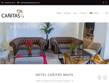 Tablet Screenshot of hotelcanitas.com